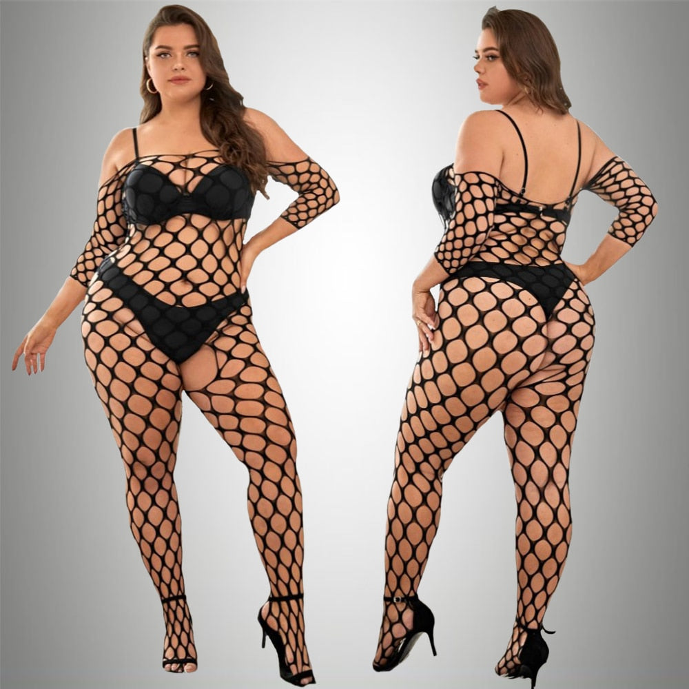 Plus Size One-Piece Bodysuit