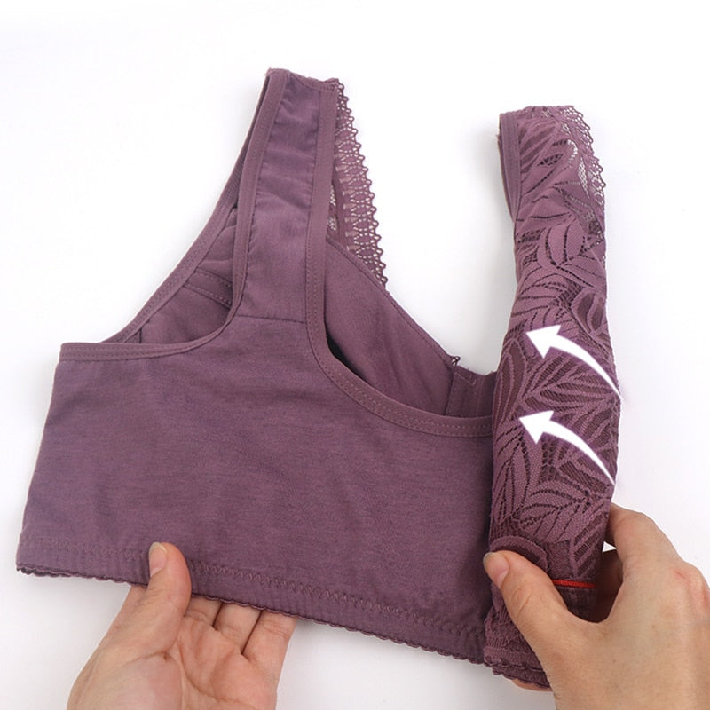 Front Closure Plus Size Bras For Women XS-5XL