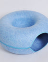 Donut Bed with Zipper Cat House