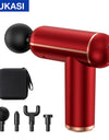 Portable Percussion Pistol Massager For Body Neck Deep Tissue Muscle
