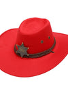 Western cowboy Sheriff hat
