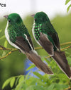 25cm Handmade Simulation Parrot Lawn Figurine