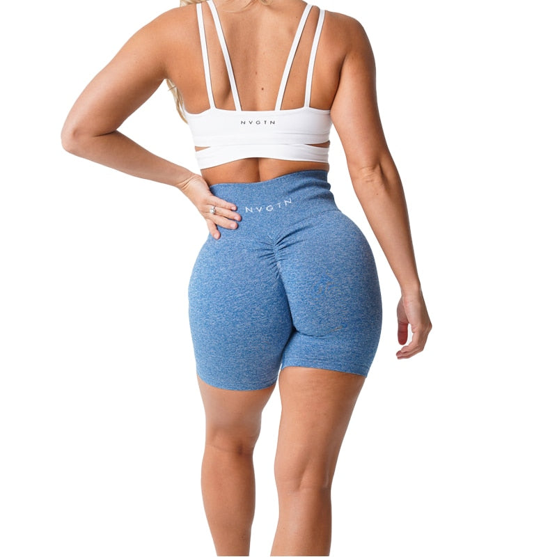 Scrunch Seamless Shorts Spandex Shorts