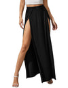 Casual High Split Long Skirt