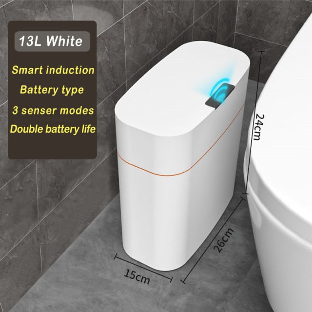 Intelligent Trash Can With Automatic Sensor