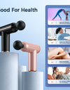 Portable Percussion Pistol Massager For Body Neck Deep Tissue Muscle