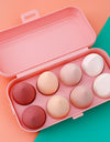 8pcs/box Make-up Blender Cosmetic Sponge Foundation Beauty Tool
