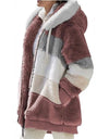 Warm Hooded Fleece Zipper Casual Coats For Winter