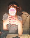 USB/Battery Powered Led Selfie Ring Light for Mobile Phone 8 cm