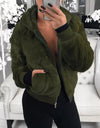 New Faux Fur Coat With Hood