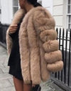 High Quality Elegant Thick Warm Fur Coat
