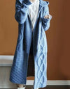 Cardigan Casual hooded coat sweater