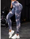 Lightning Marble Scrunch Butt Leggings