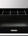 LED 1PC Dressing Table With Mirror Open Storage/Make Up Mirror Light Bulbs