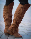 Knee High Boots Western Cowboy Boots
