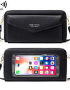 Mini Shoulder Bag Touch Screen Mobile Phone Transparent Bag