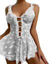 2023 Hollow Sexy Transparent Nightwear Set
