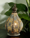 Battery Operated Moroccan Table Lamp