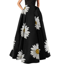 将图片加载到图库查看器，High Waist Bohemian Floral Print Maxi Skirts
