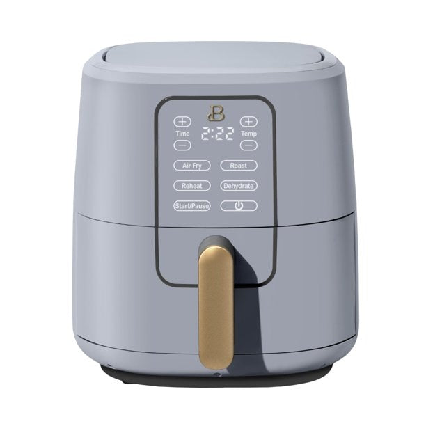 Beautiful 6 Quart Touchscreen Air Fryer, Black Sesame by Drew Barrymore