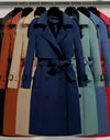 Brand New Long Double Breasted Women's Trench Coat