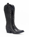 Embroidered Metallic Western Women's Cowboy boots