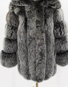 Faux Fur Winter  Elegant Thick Overcoat