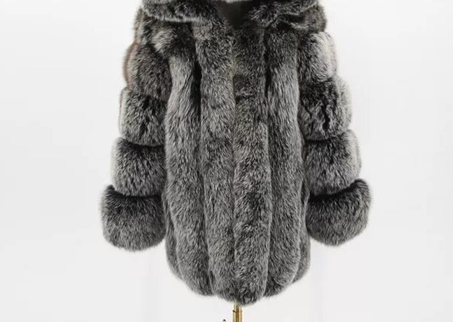 Faux Fur Winter  Elegant Thick Overcoat