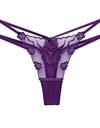 Cute Butterfly Embroidery Women Thongs