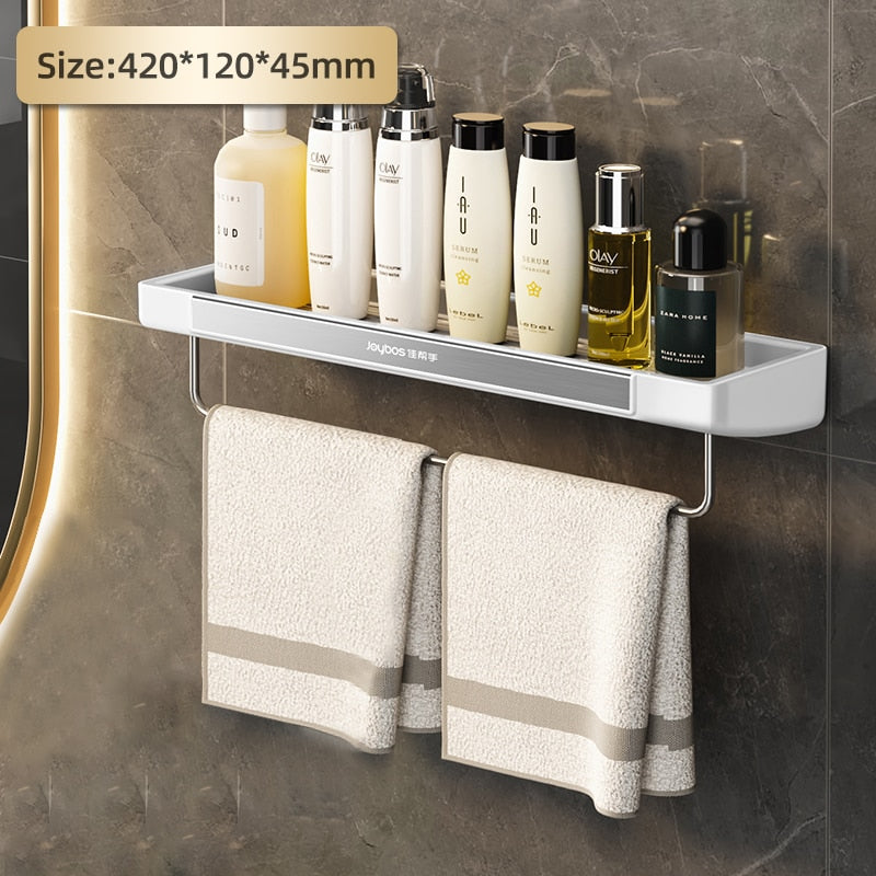 Bathroom Shelves No-drill Corner Shelf Wall-mounted Shower Storage Rack/Holder
