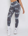 Lightning Marble Scrunch Butt Leggings