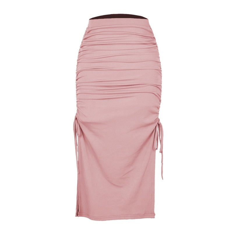 High Waist Maxi Long Skirt