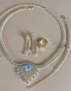 Silver Color Rhinestone Crystal Bridal Jewelry Sets