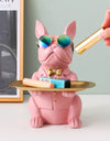 Nordic French Bulldog Sculpture Dog Statue