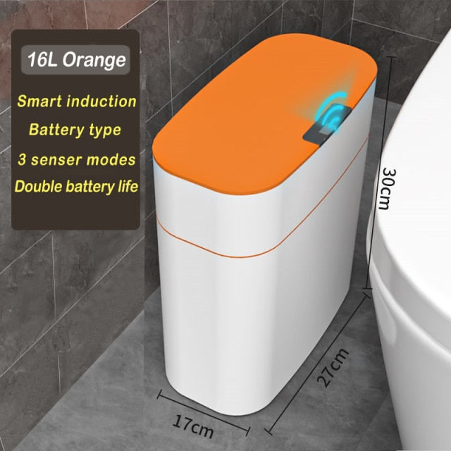 Intelligent Trash Can With Automatic Sensor