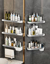 Bathroom Shelves No-drill Corner Shelf Wall-mounted Shower Storage Rack/Holder