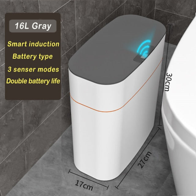 Intelligent Trash Can With Automatic Sensor