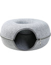 Donut Bed with Zipper Cat House