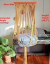 Big 40x120cm Cat Hammock Window Macramé Pet Bed