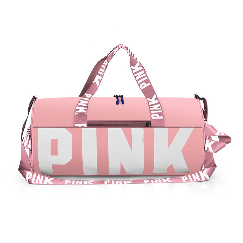 Pink Cross body Travel Bag