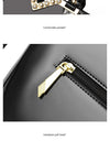Luxury Brand Leopard Print Patent Leather Tote Handbag