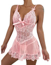 Satin Lace Sexy Sling Nightdress