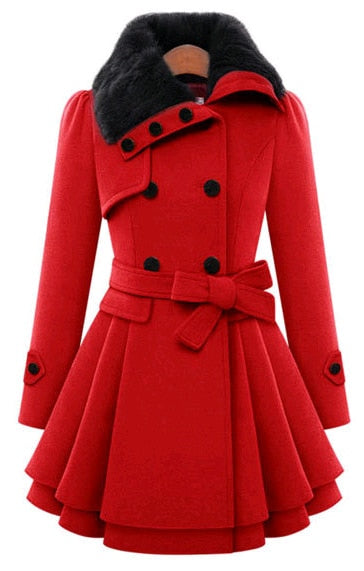 Thick Double Breasted Winter Jacket