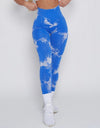 Lightning Marble Scrunch Butt Leggings