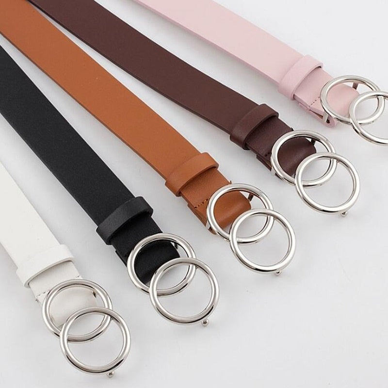 Double Ring Belts for Women
