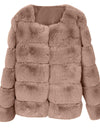 100% Faux Fur High Quality Vest Coat