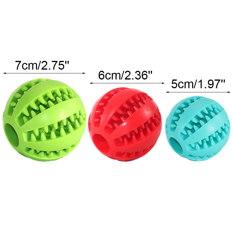 Soft Interactive Elasticity Ball For Dog Tooth Clean