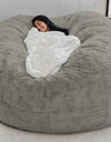 Giant Fur Bean Bag Lazy Sofa Bed
