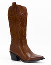 Embroidered Metallic Western Women's Cowboy boots