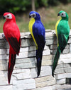 25cm Handmade Simulation Parrot Lawn Figurine